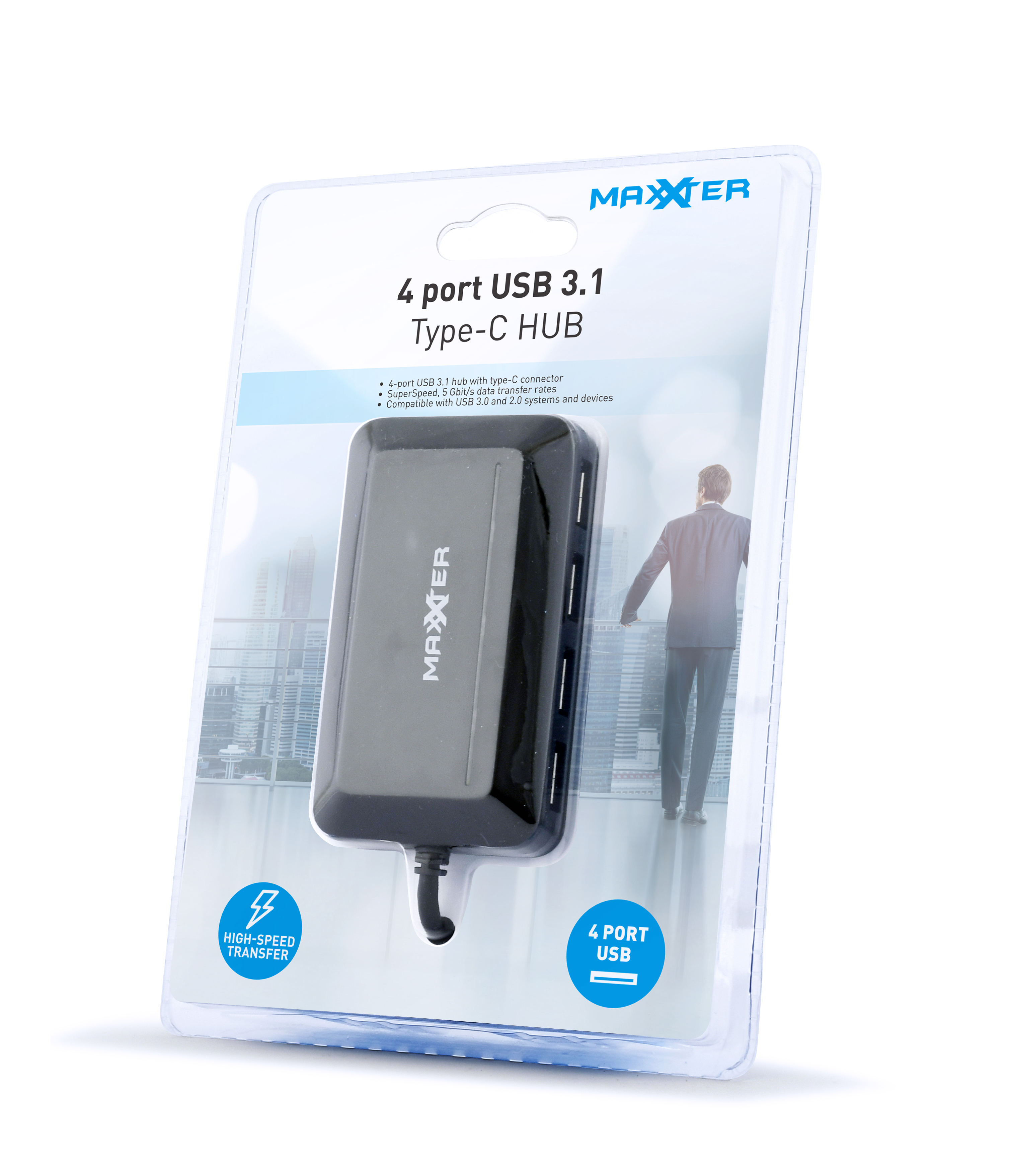 Set adaptateur USB type C Maxxter